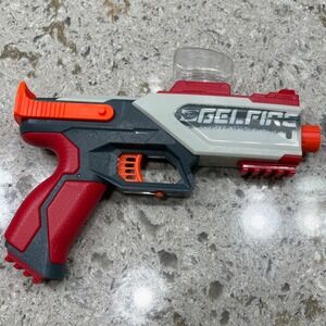 Nerf Pro GelFire Blaster Toy Gun Red Gray‎ Orange Kids Outdoor Fun